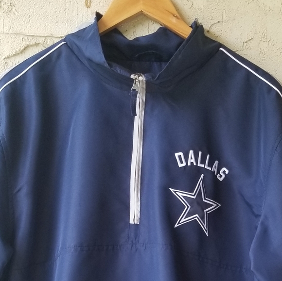 dallas cowboys half zip